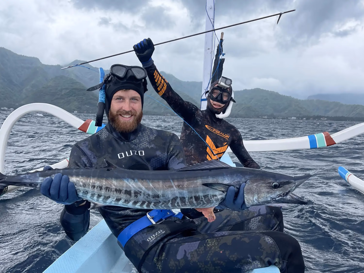 Spearfishing and freediving experience in Amed, Bali — catch and cook